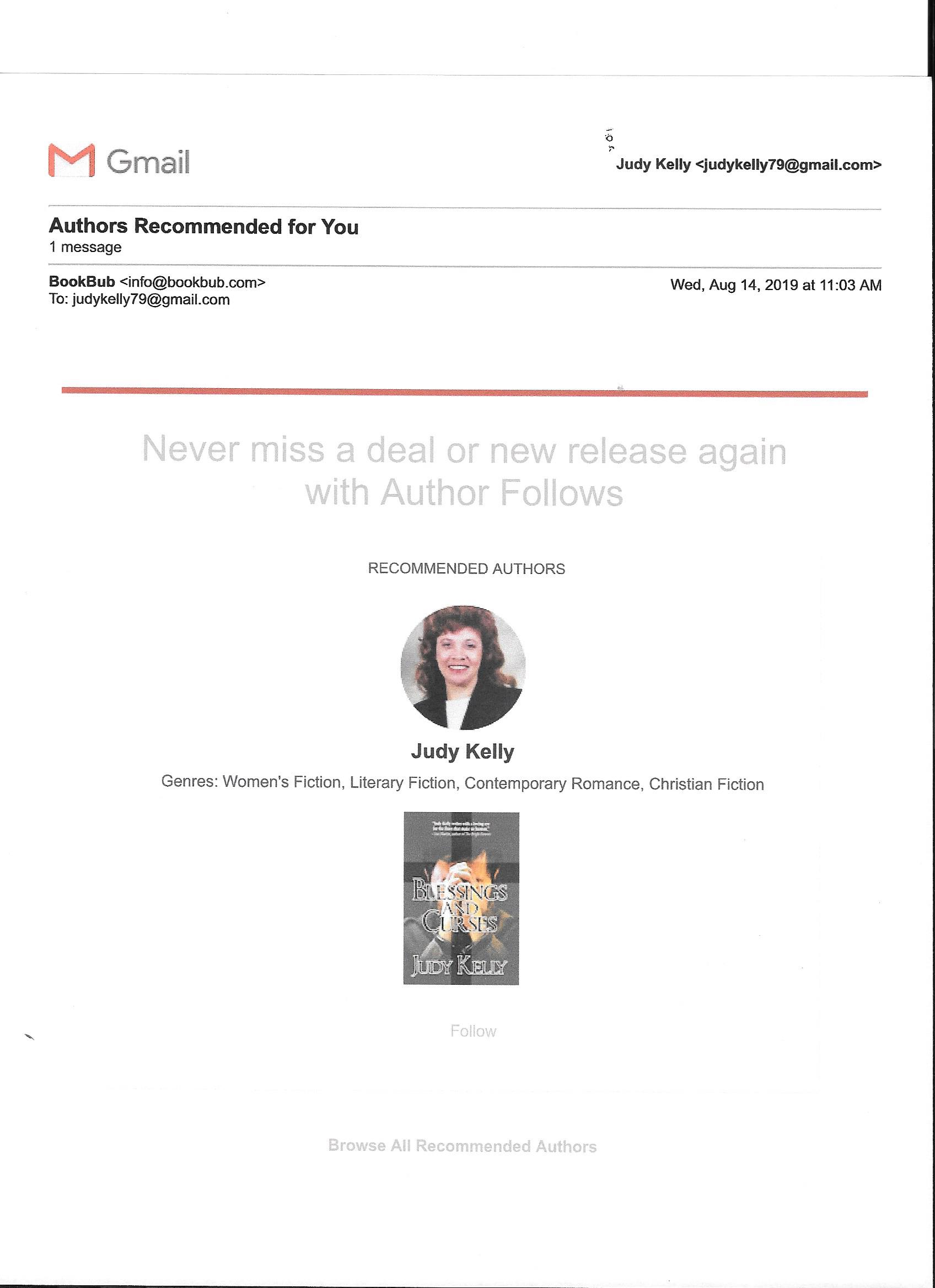 Guess Who Recommended Blessings and Curses?